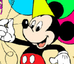 Happy Mickey Mouse Colori…